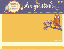 Tablet Screenshot of juliagarstecki.com